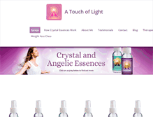 Tablet Screenshot of a-touch-of-light.com
